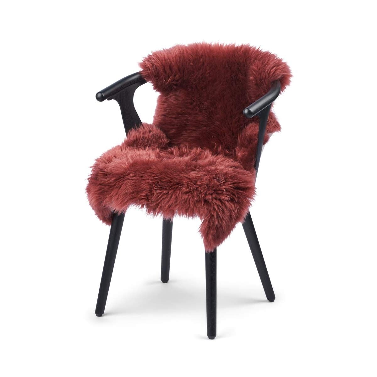 Premium | New Zealand Sheepskin | Long Wool | 100 cm Spiced Apple