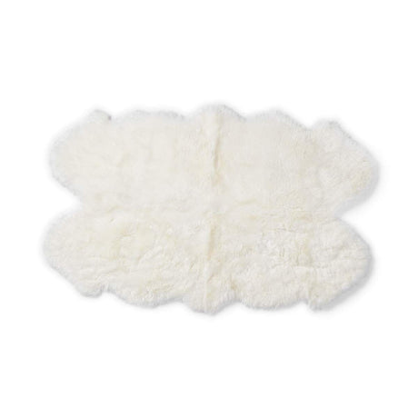 Merino Sheepskin Rug | Long Wool | 170x110 cm Ivory