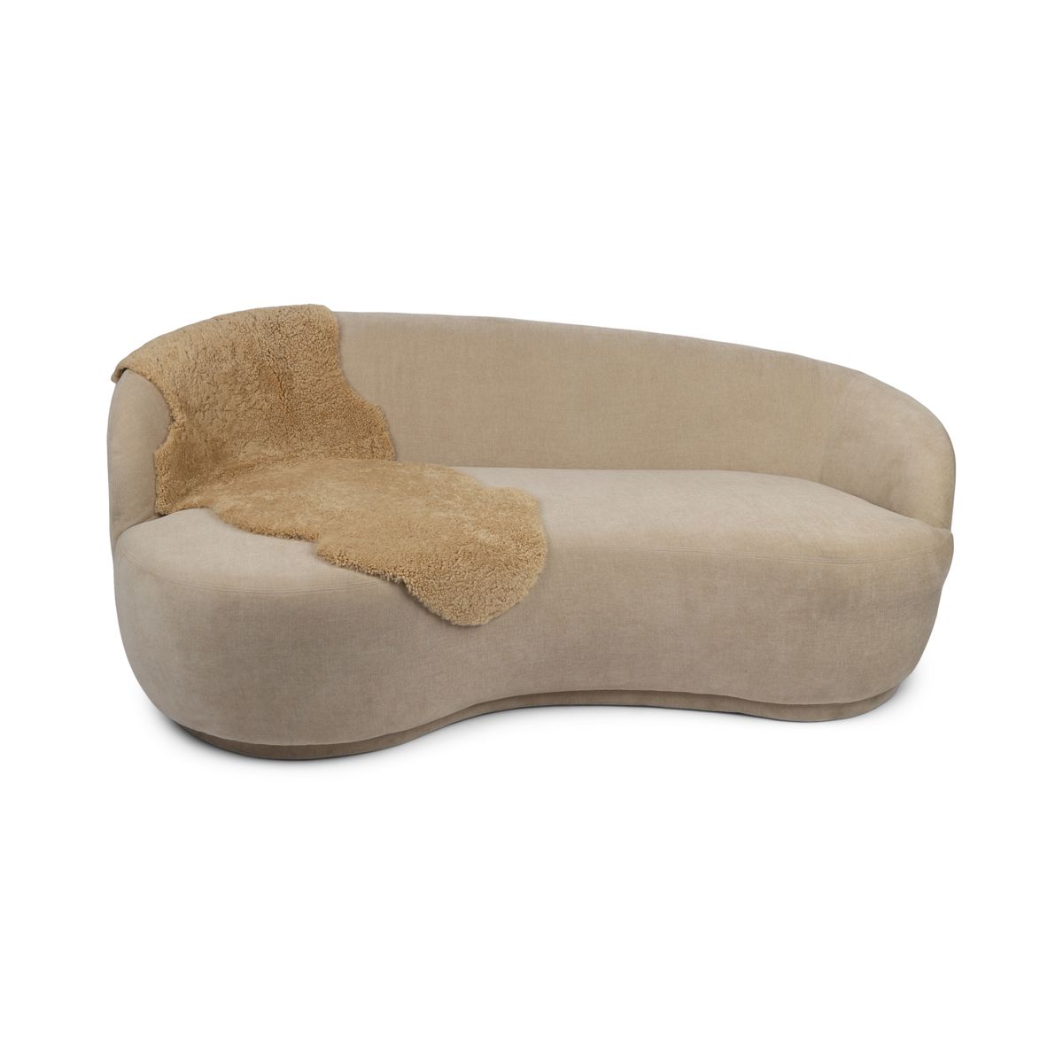 Double Sheepskin |Short Wool | New Zealand | 160x60 cm Honey