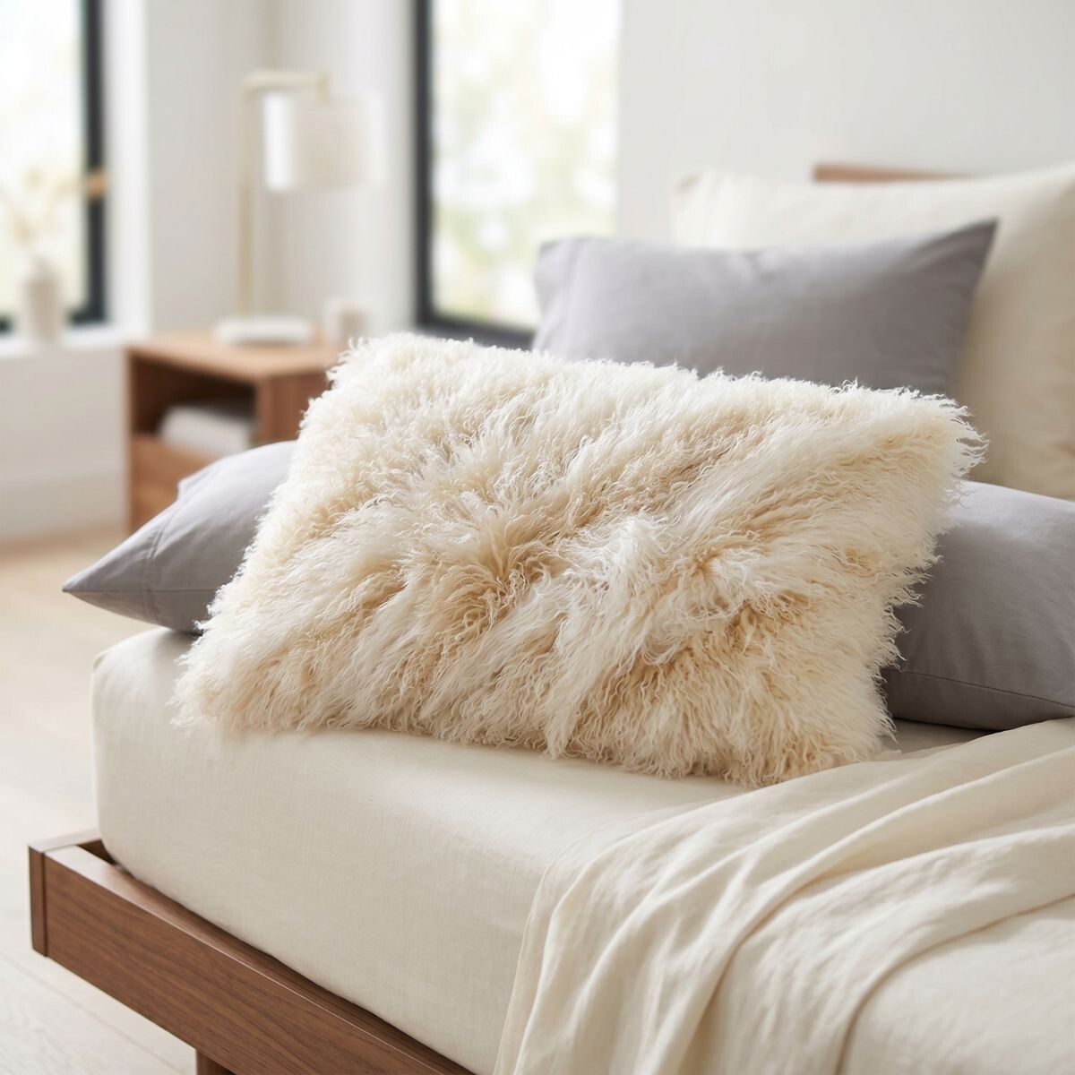 Curly Cushion | 60x90 cm Arctic Sunrise/Dove