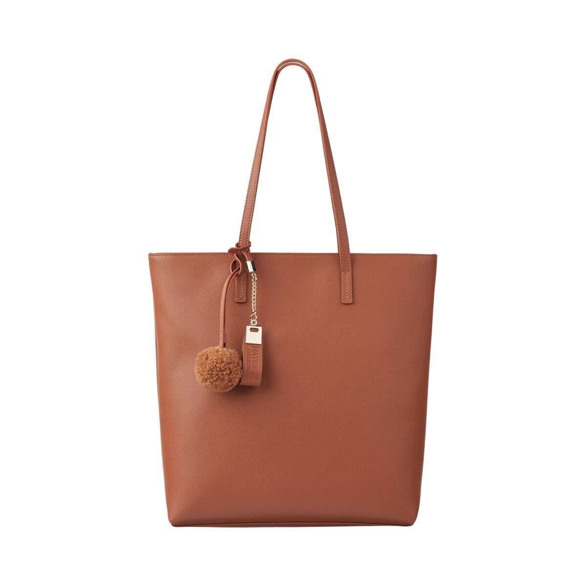 Juliana Shopper Bag Leather Brown