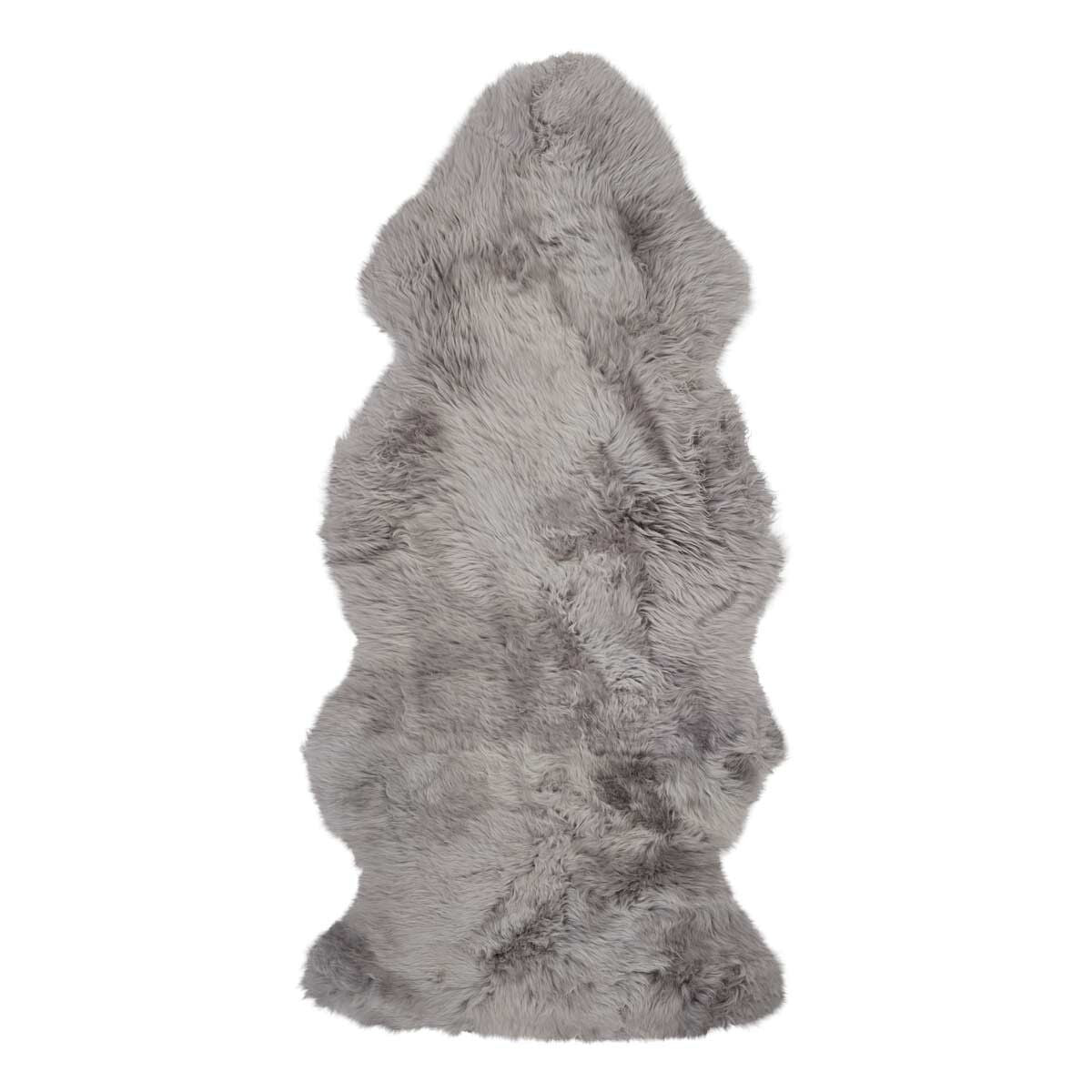 Premium Quality | New Zealand Sheepskin | Long Wool | Rug 135 cm Light Grey
