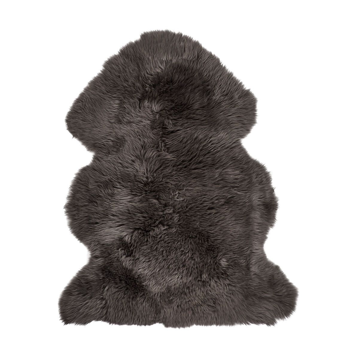 Premium Quality | New Zealand Sheepskin | Long Wool | 115x60 cm Steel