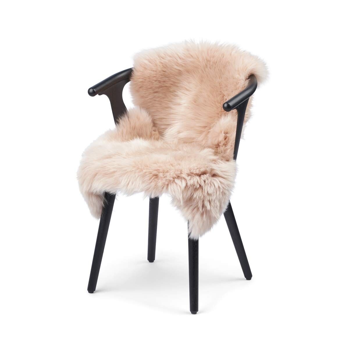 Premium | New Zealand Sheepskin | Long Wool | 100 cm Smoke Grey