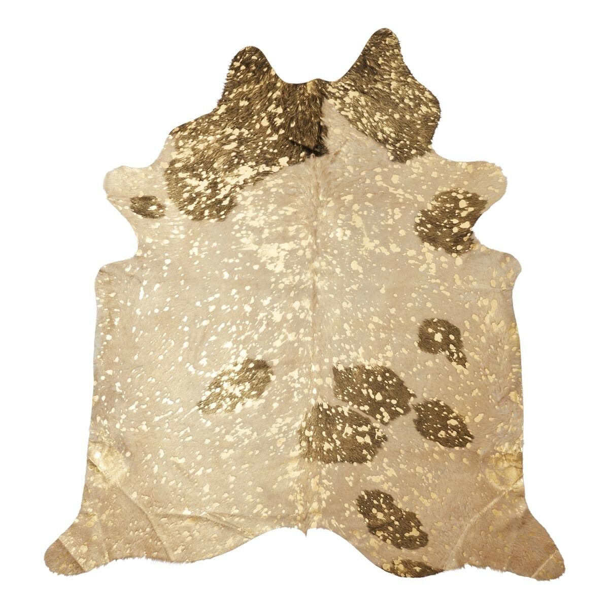Cow Hide Rug | Gold | 3,95 sqm