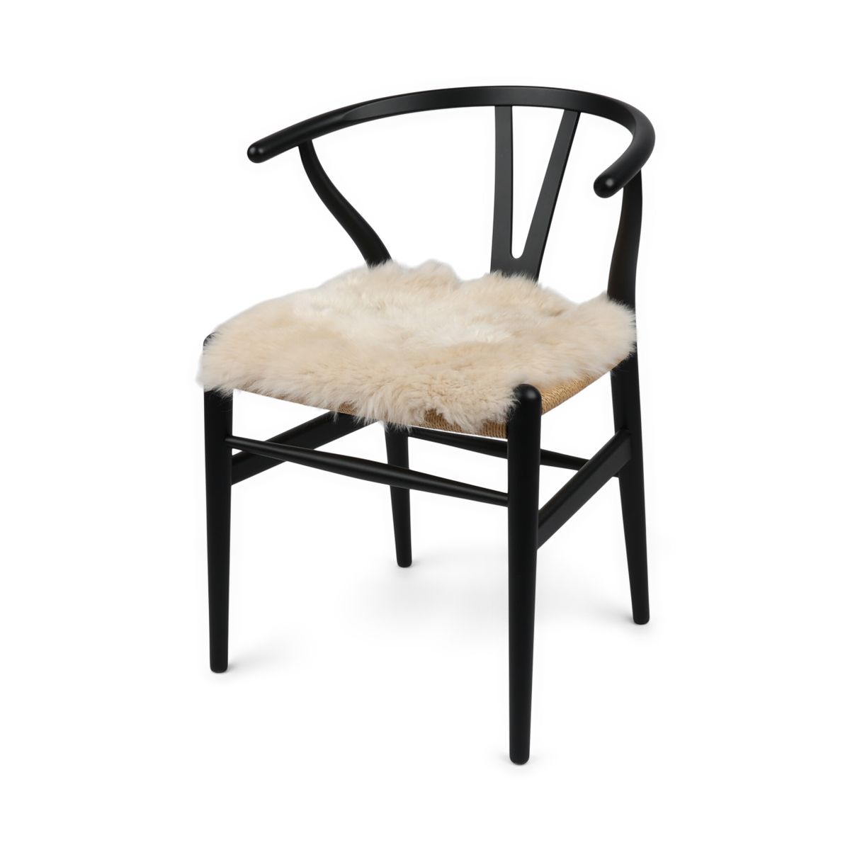 Long Wool Seat Cover | New Zealand | 40x40 cm