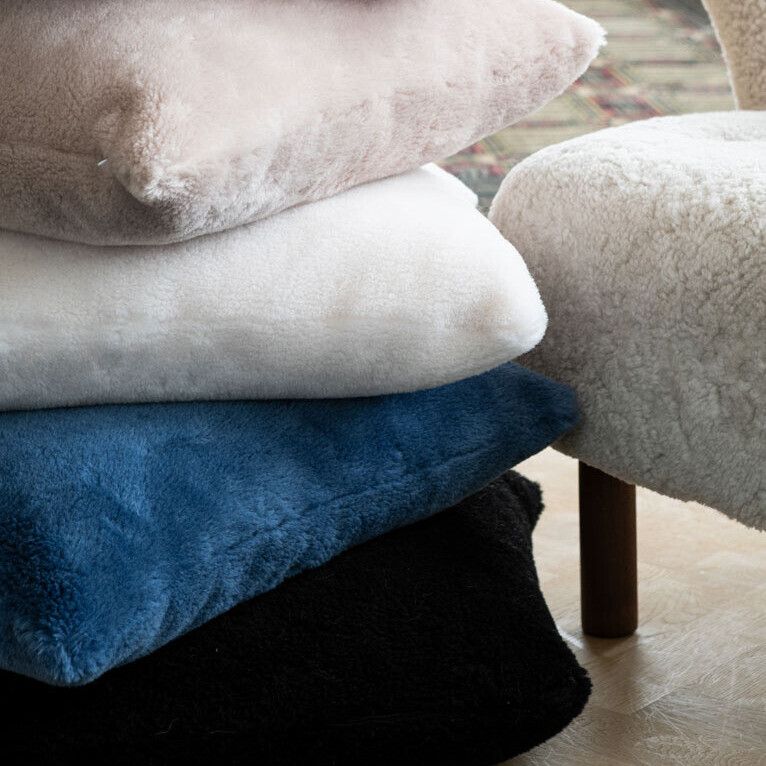 Moccasin Cushion | Doublesided | 40x40 cm Chestnut