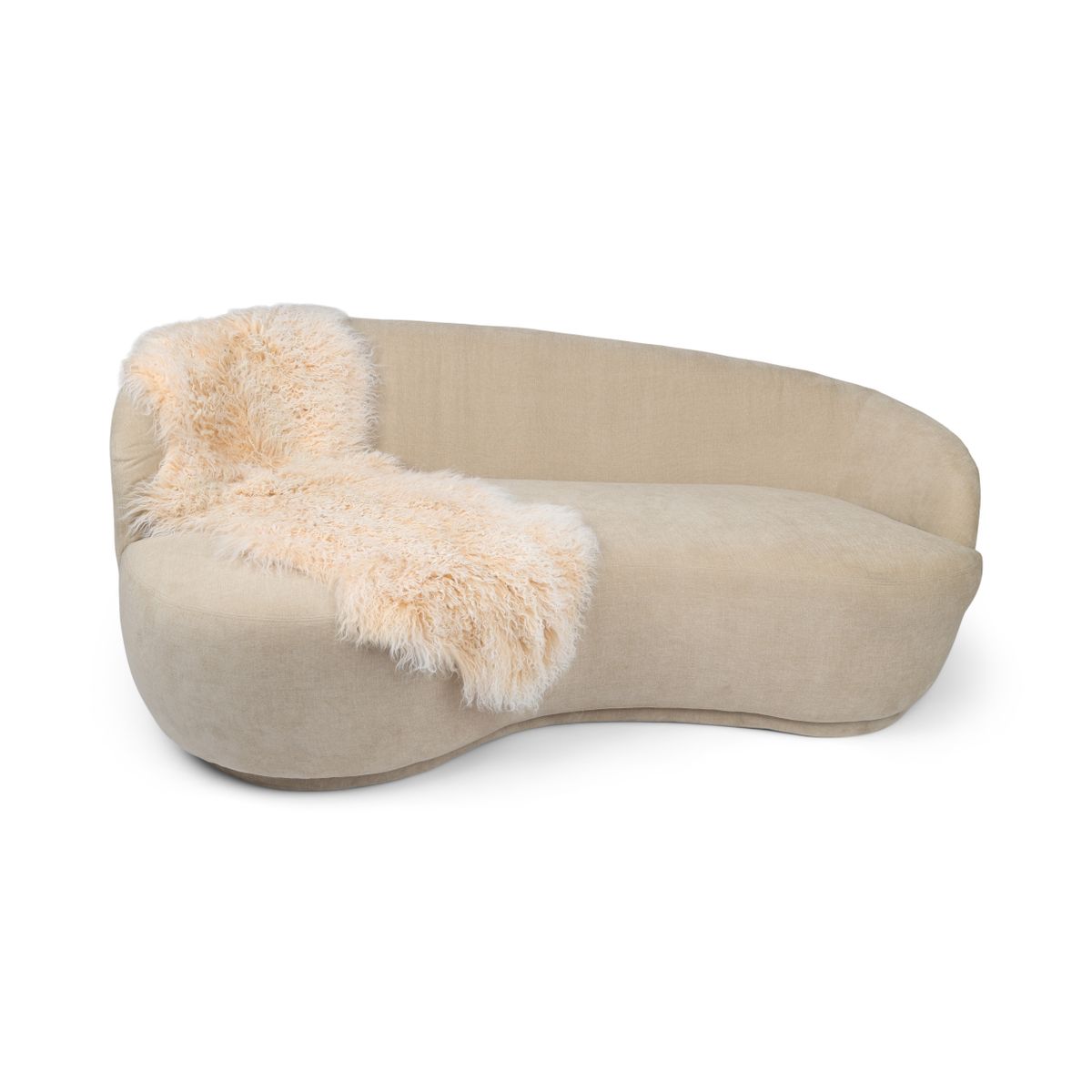 Double Tibetan Sheepskin | 150x50 cm Arctic Sunrise