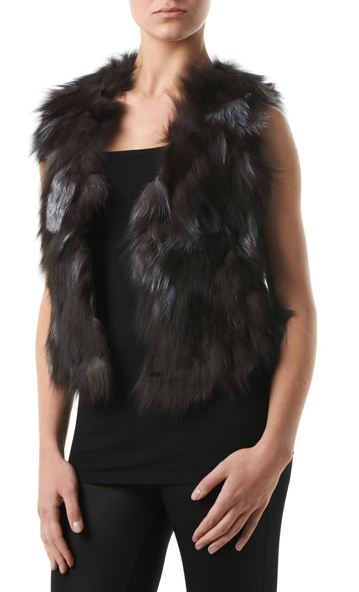 Fie Vest Silver Fox