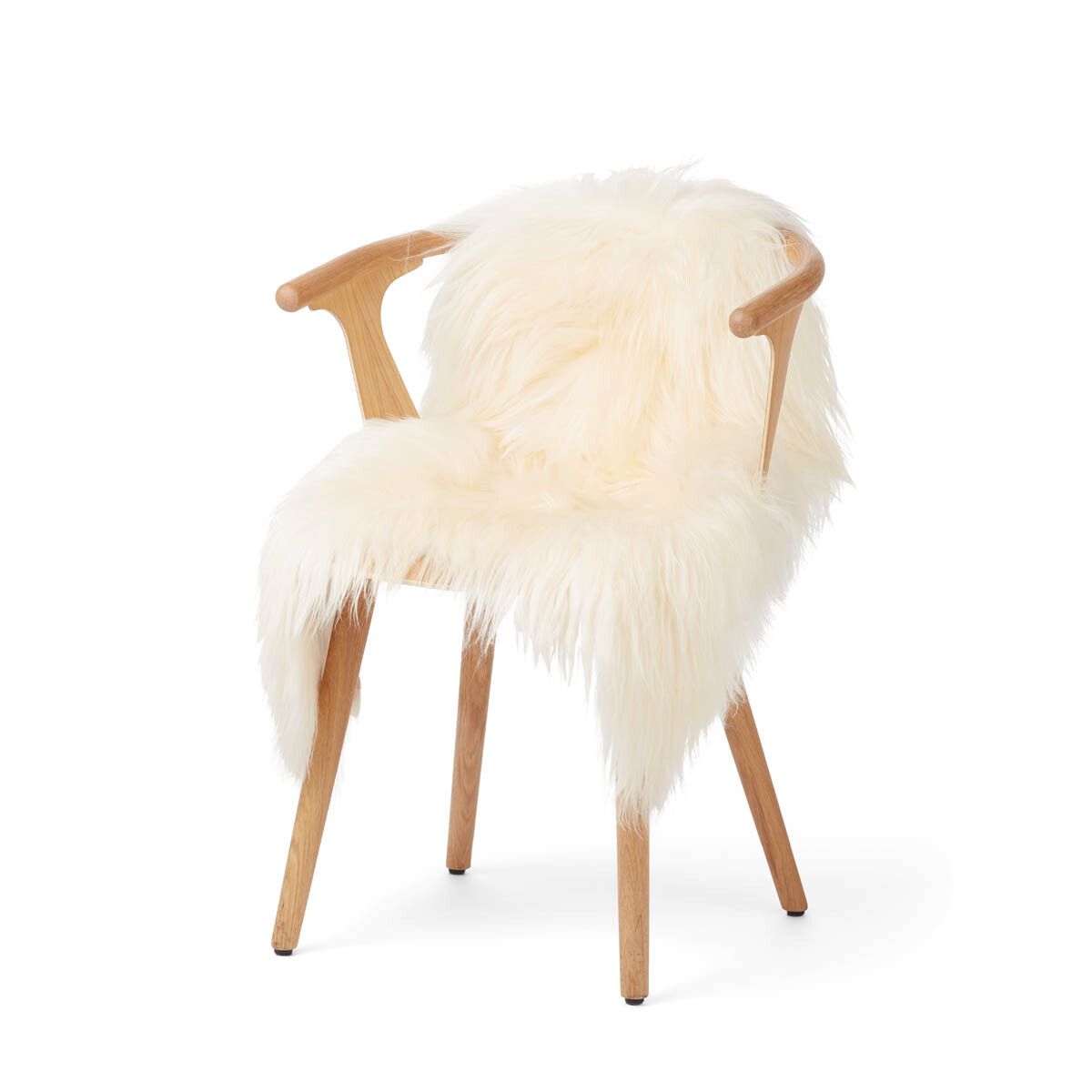 Icelandic Sheepskin | Natural Colors | Long Wool | 90 cm