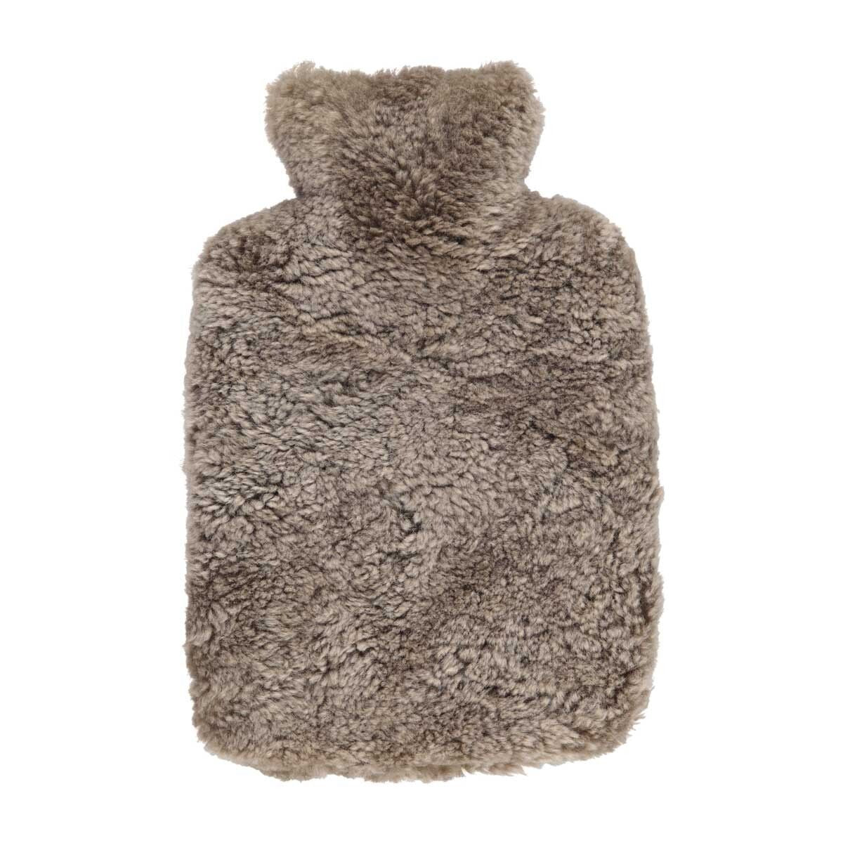 Sheepskin Hot Water Bottle Taupe