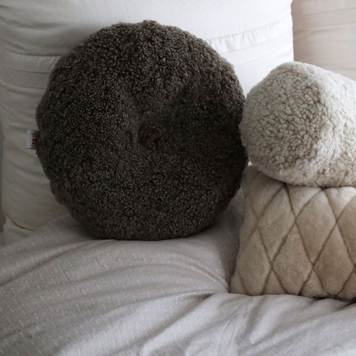 Round Cushion | Doublesided | D40 cm Anthracite