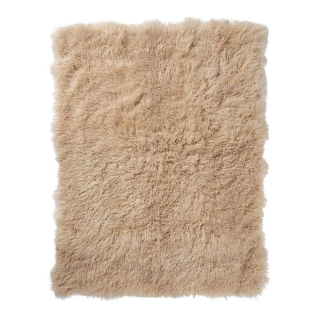 Throw of Curly Sheepskin |140x180 cm Light Honey