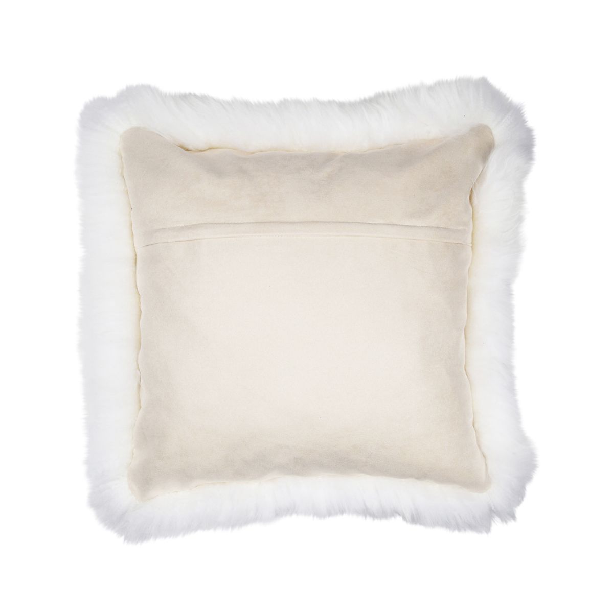 Sheepskin Cushion | Long Wool | New Zealand | 50x50 cm Ivory