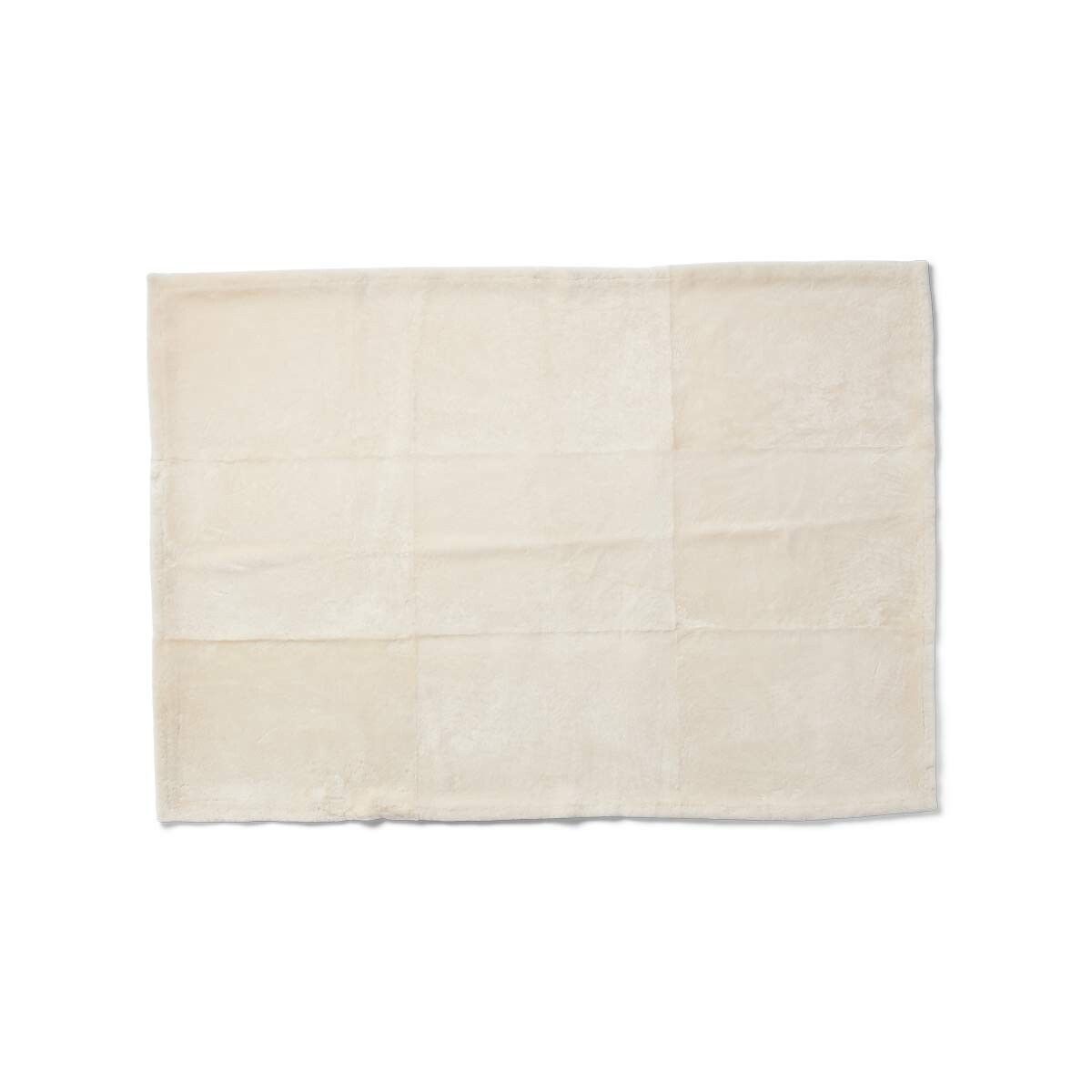 Angelina Throw | Doubleface Sheepskin | Short Wool Beige