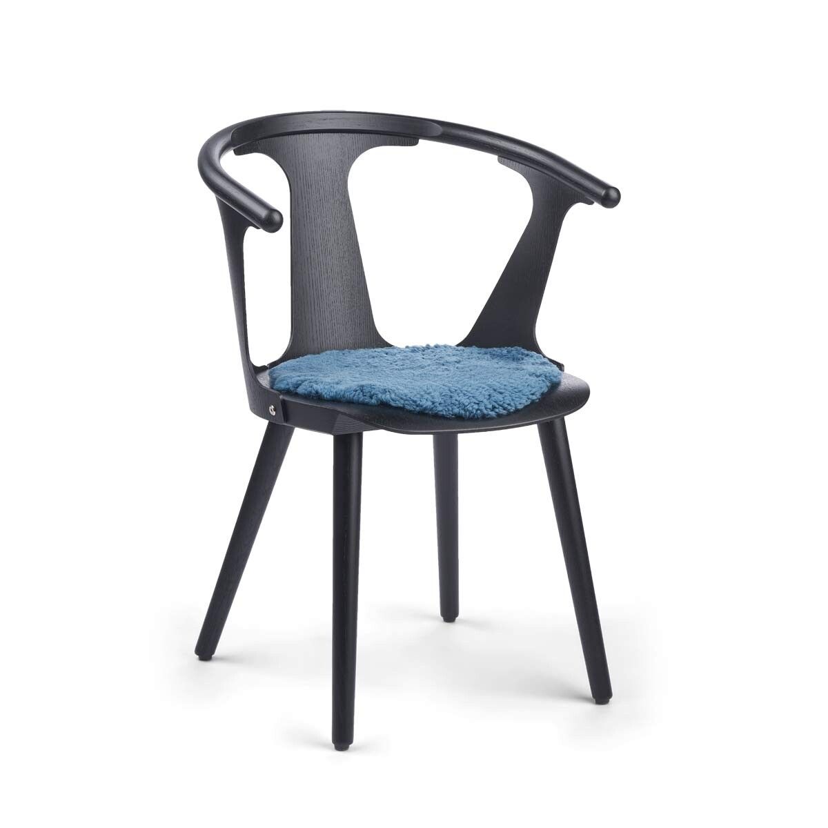 Short Wool Sheepskin Seat Cover | Ø38 cm