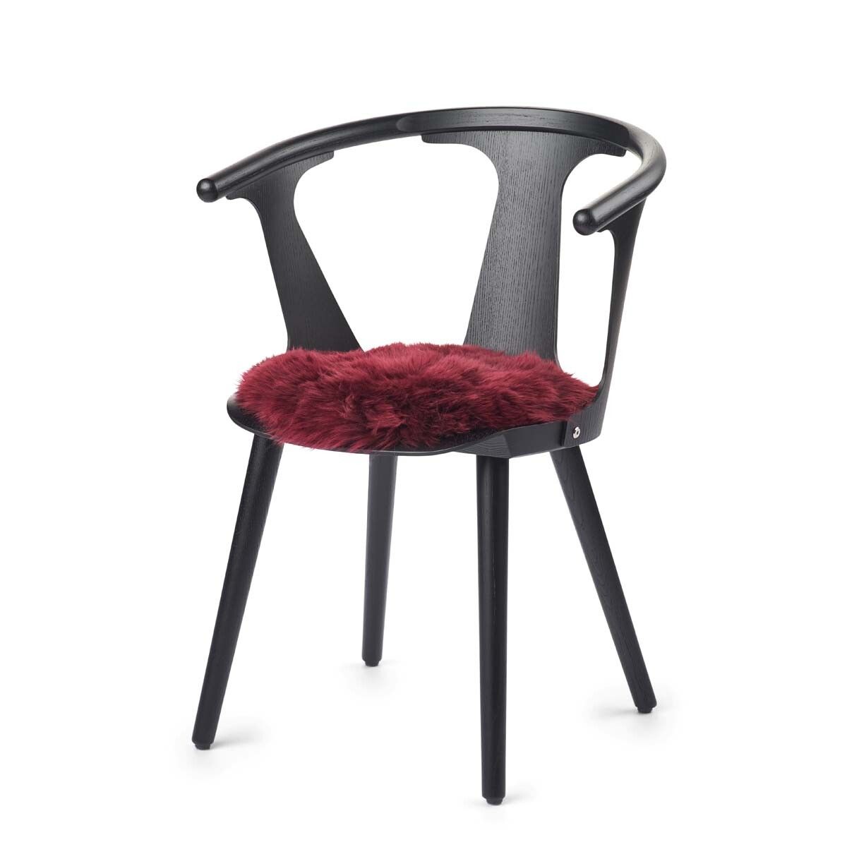 Long Wool Sheepskin Seat Cover | Ø38 cm