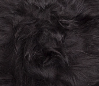 Theo Bench | Icelandic Sheepskin | 140x35x45 cm Blacky