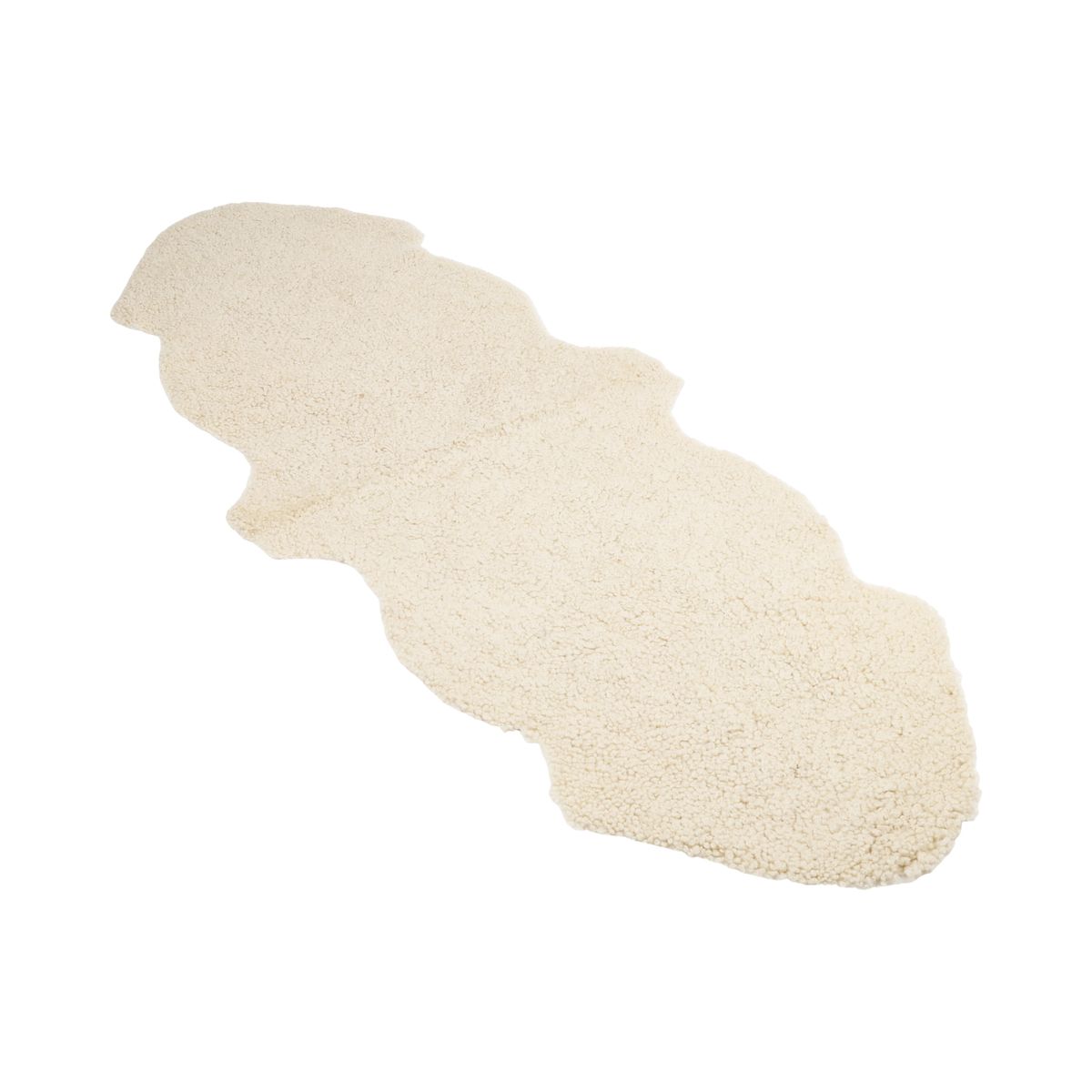 Double Sheepskin |Short Wool | New Zealand | 160x60 cm Moon Light