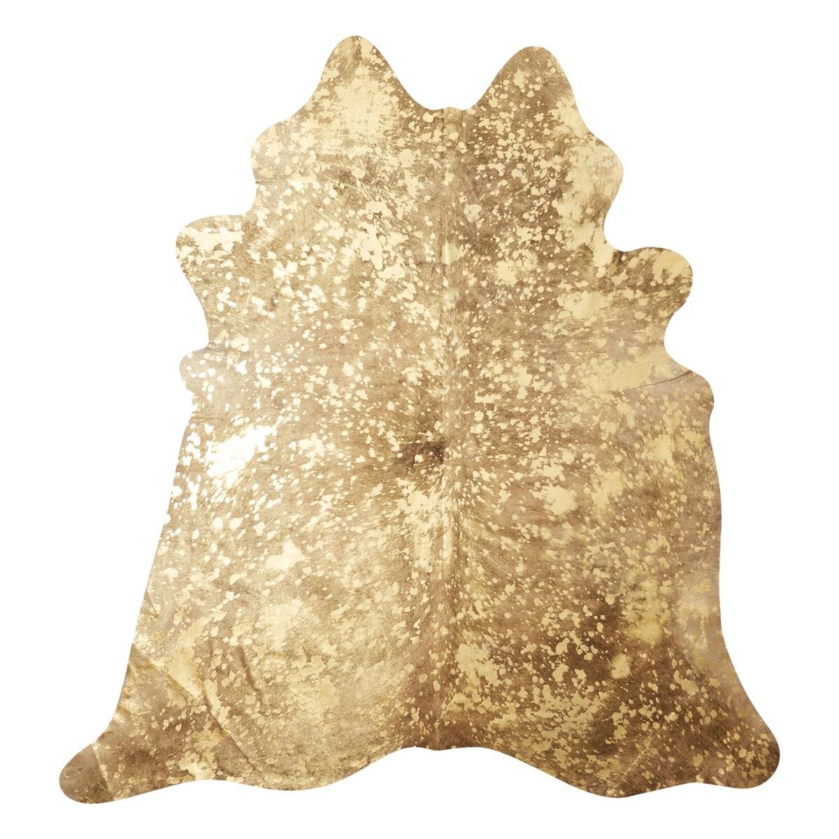Cow Hide Rug | Gold | 3,72 sqm
