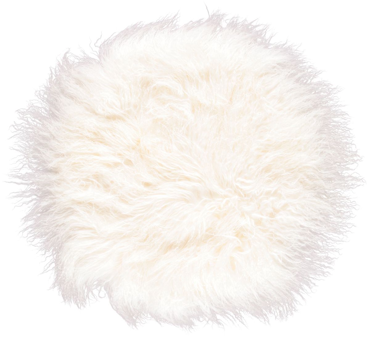 Curly Cake Cushion | Ø38 | Ø45 cm | Ø62 cm Ivory