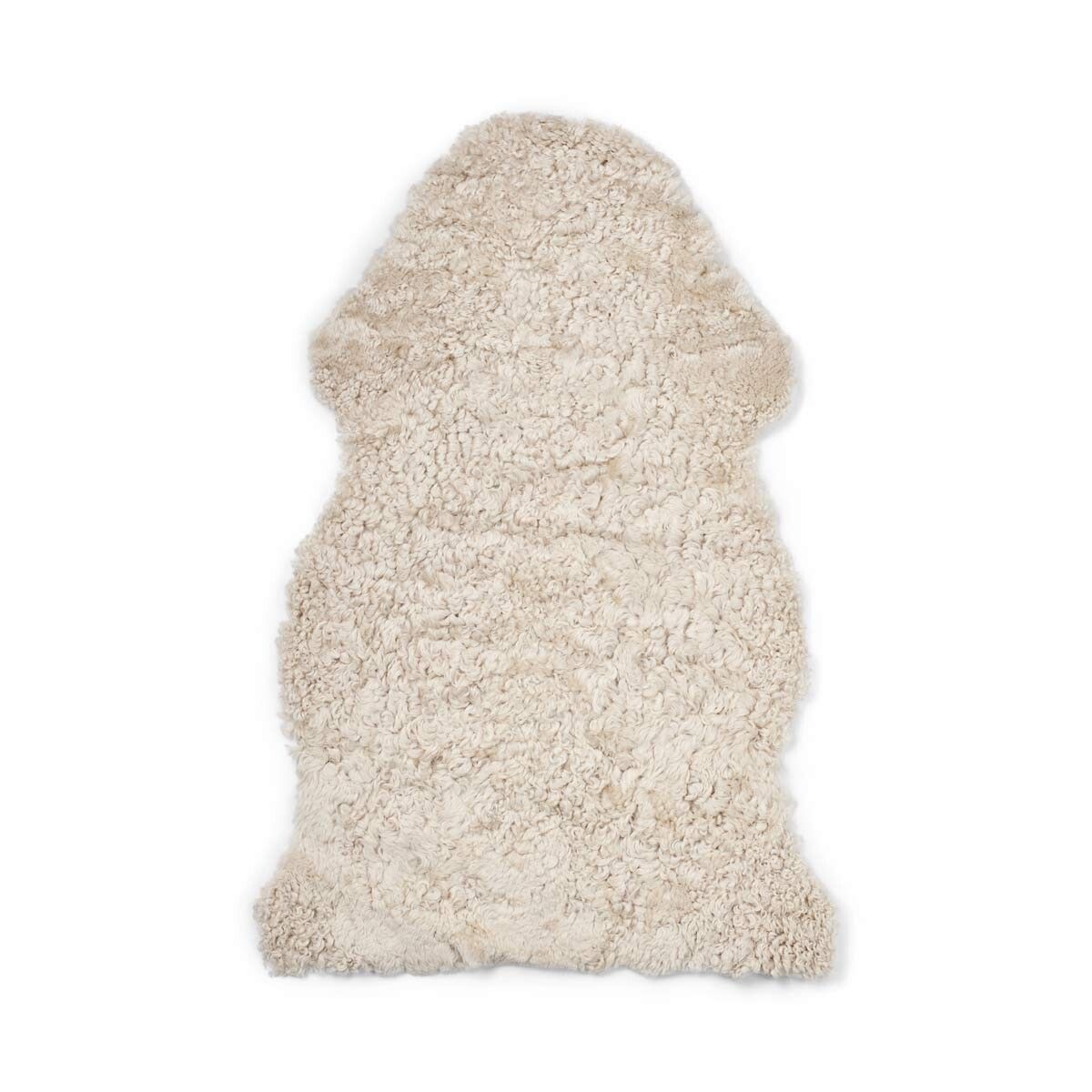 Merino Sheepskin | Short Wool | approx. 85x60 cm Pearl