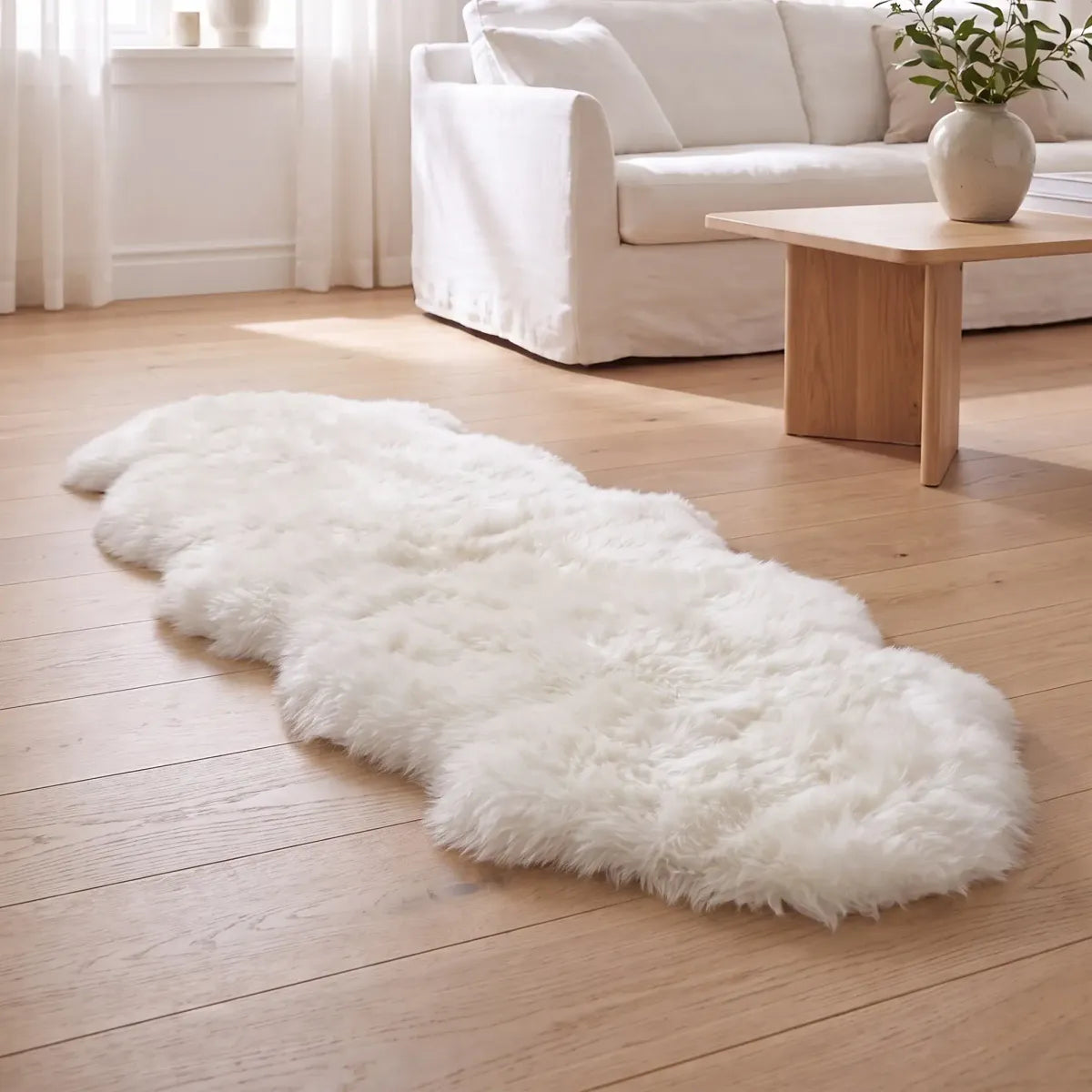 Merino Double Sheepskin | Long Wool | 170x60 cm
