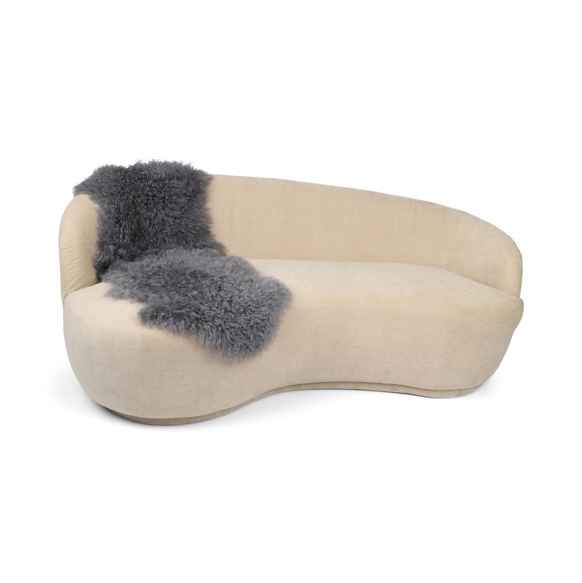 Double Mongolian Sheepskin | 150x50 cm