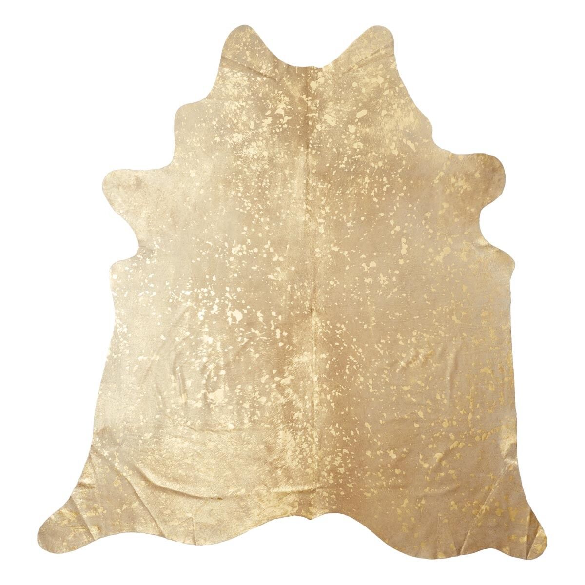 Cow Hide Rug | Gold | 3,95 sqm