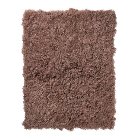 Throw of Curly Sheepskin |140x180 cm Nougat