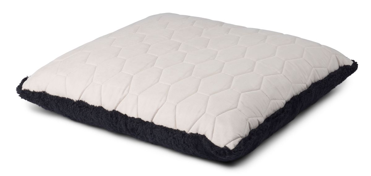 Maxi Float Cushion | Short Wool | 90x90 cm Black
