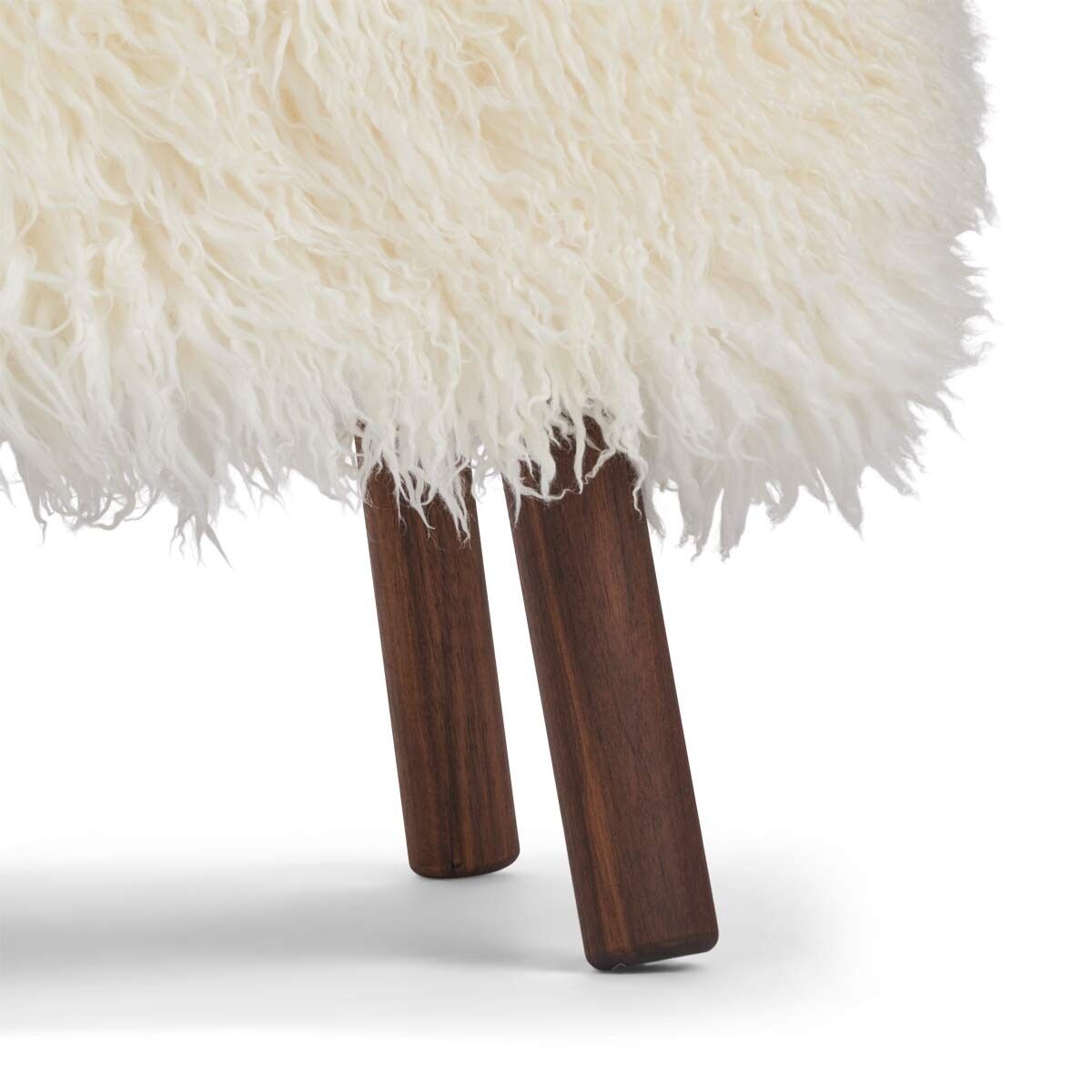 Emil Foot Rest | Tibetan Sheepskin