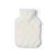 Leaf Hot Water Bottle White