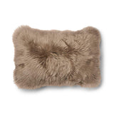 Long Wool Sheepskin Cushion | 52x52 cm | 34x52 cm Beige/Taupe