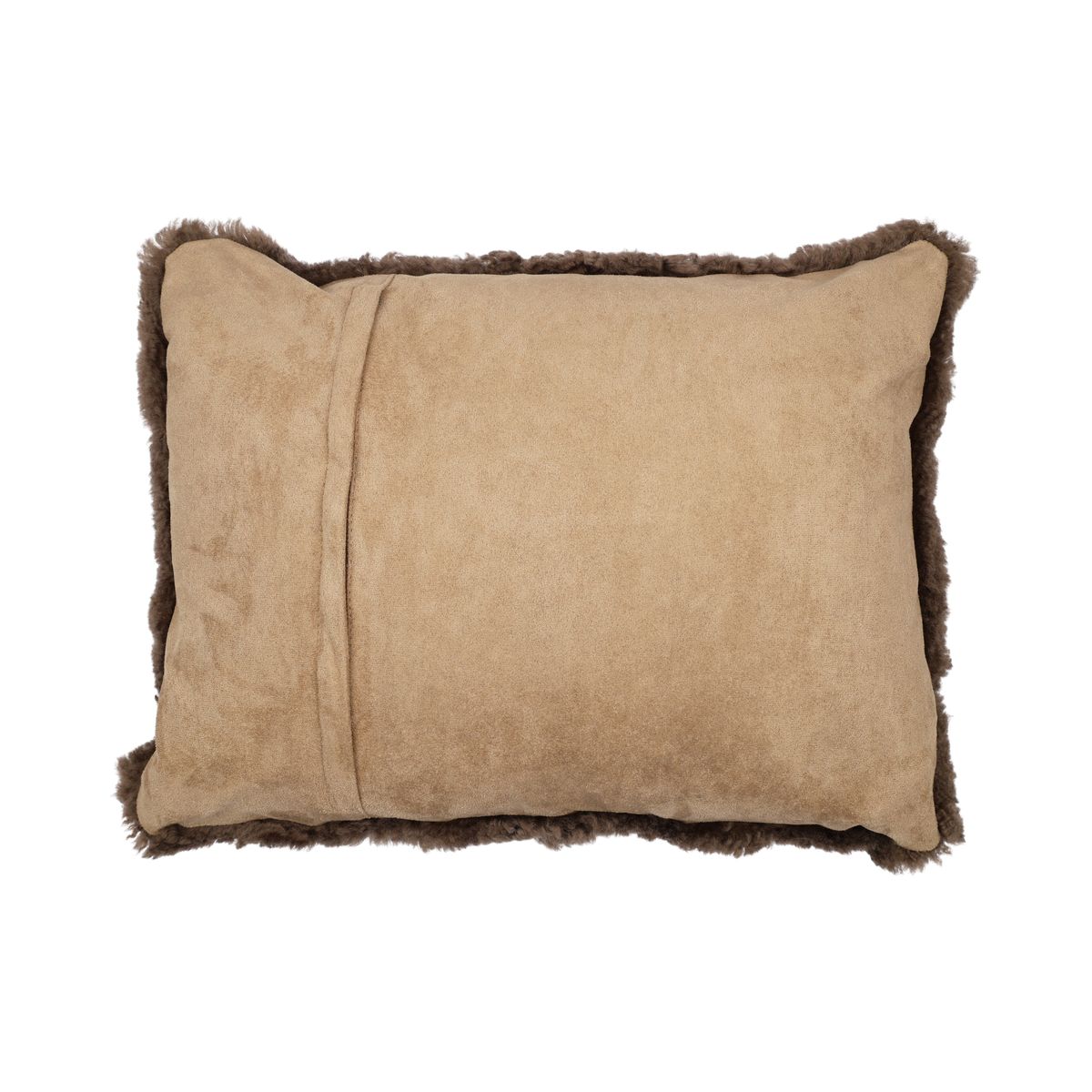Sheepskin Cushion | Short Wool | New Zealand | 35x45 cm Mushroom