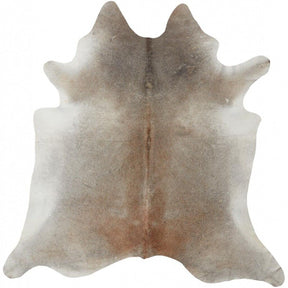 Cow Hide Rug | Grey Beige | 3,72 sqm