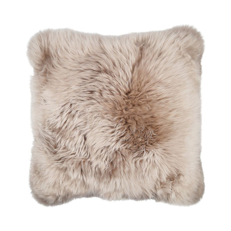 Sheepskin Cushion | Long Wool | New Zealand | 50x50 cm Dove