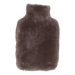 Moccasin Hot Water Bottle Dark Grey