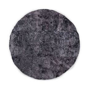 Alpaca Fur | Design Rug | Ø250 cm Steel