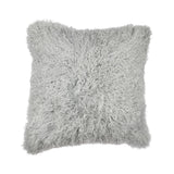 Sheepskin Cushion | Tibet | 50x50 cm Light Grey