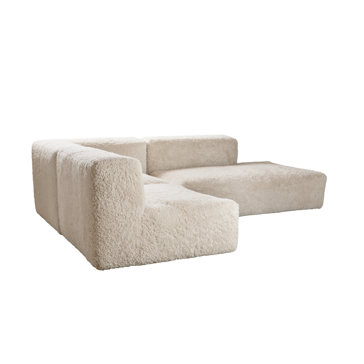 Julian Modular Sofa | Corner, Middle and End Section | New Zealand Curly