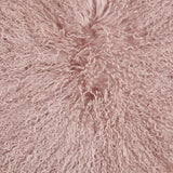 Double Tibetan Sheepskin | 150 x 55 cm Old Rose