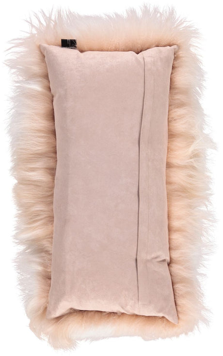 Curly Cashmere Cushion | 28x56 cm Warm White