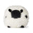Cute Sheep Cushion | Ø20 cm  Black/White