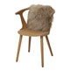 Sheepskin Cushion | Tibet | 40x40 cm Sand Taupe