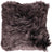 Long-Wool Sheepskin Cushion | 35x35 cm Walnut