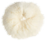 Mink Hair Band White