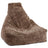 Sheepskin Bean Bag Chair | Short Wool Taupe