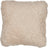 Short-Wool Sheepskin Cushion | Doublesided | 56x56 cm Pearl