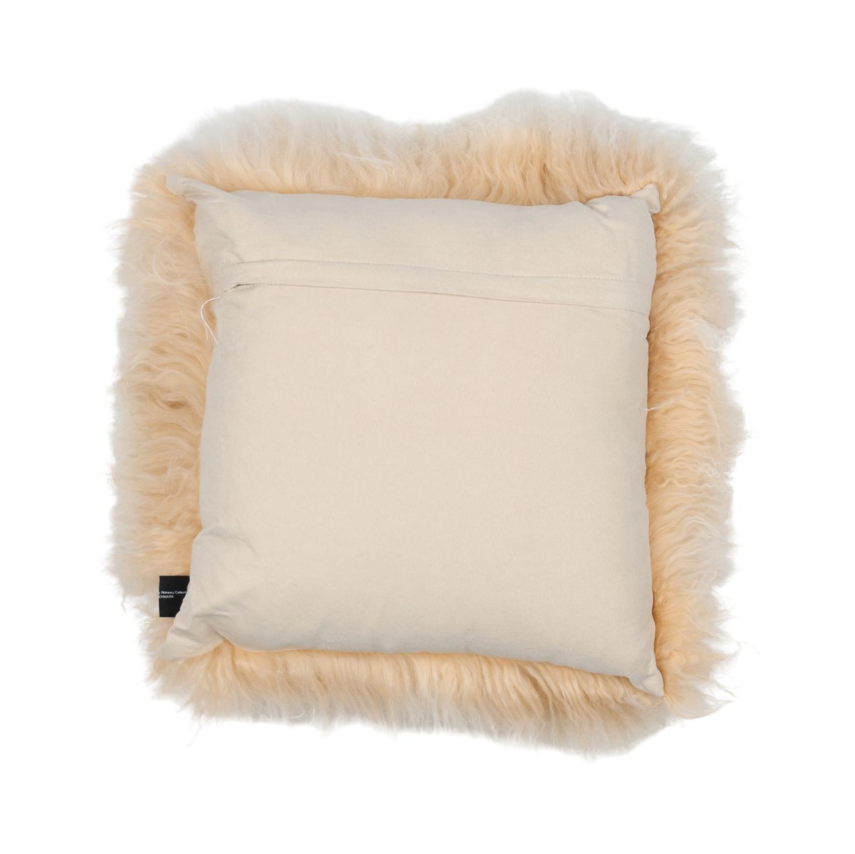 Mongolian Curly Cushion | 40x40 cm Arctic Sunrise